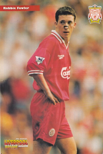 Official Liverpool Poster Magazine - Robbie Fowler