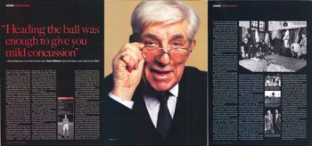 Official Matchday Magazine interview 2000/01