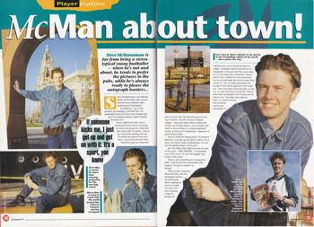 McManaman about town! - The Official Liverpool Magazine 1994/95