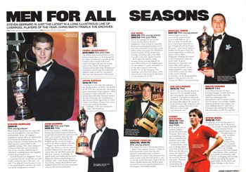 Players of the year - LFC Official Matchday Magazine