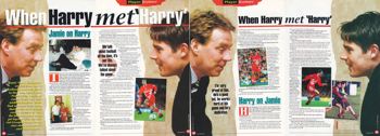 Harry and Jamie Redknapp - The Official Liverpool Magazine