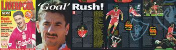 Ian Rush interview in the LFC Magazine