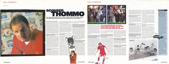 Matchday magazine interview with Phil Thompson