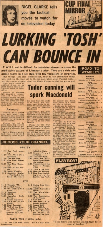 Lurking Tosh can bounce in