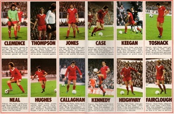 Onze profiles Liverpool players