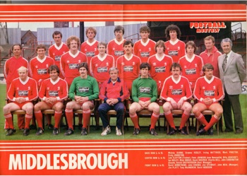 Middlesbrough March 1981