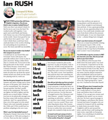 Questions with Rushie from World Soccer in October 2010