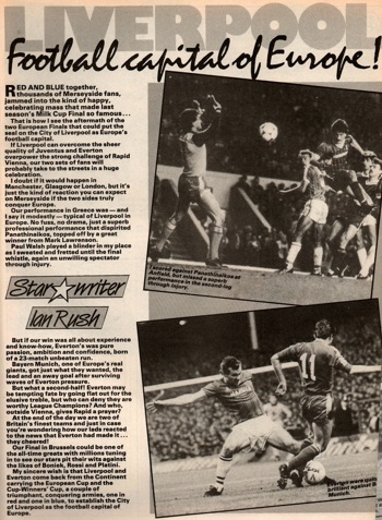 Liverpool football capital of Europe