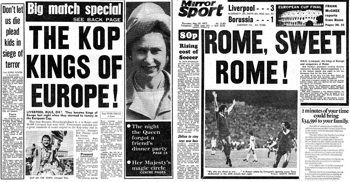 Daily Mail front and back page