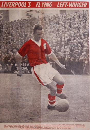 A'Court on the cover of the Liverpool Echo