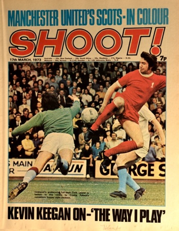 Lawler on the cover of Shoot! on 17 March 1973