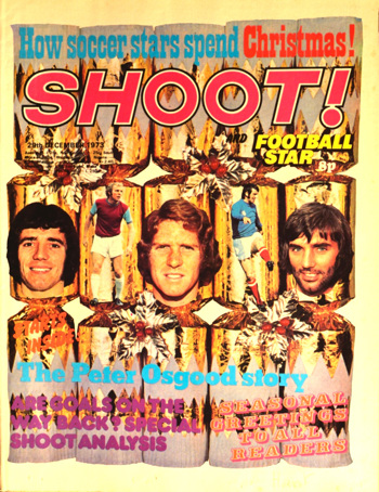 Kevin Keegan on the cover of Shoot!