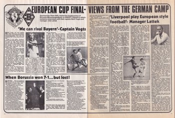 Views from the German camp