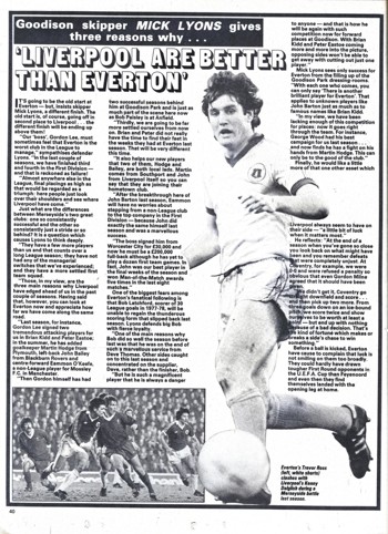 Liverpool are better than Everton