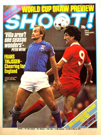 David Johnson on the cover of Shoot!