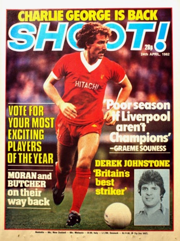 Graeme Souness on the cover of Shoot!