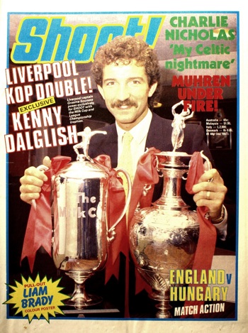 Graeme Souness on the cover of Shoot!