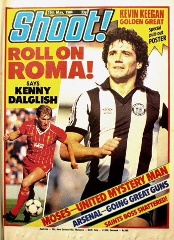 Kenny Dalglish on the cover of Shoot!