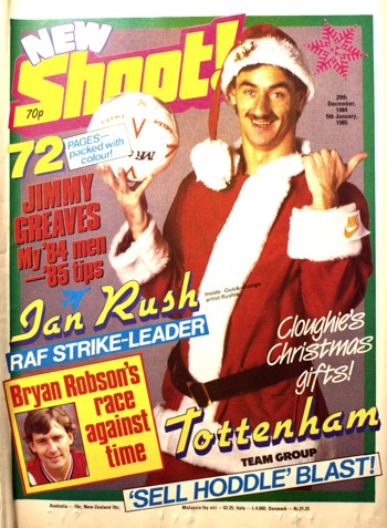 Ian Rush on the cover of Shoot!