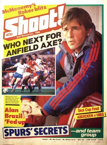 Kenny Dalglish on the cover of Shoot!