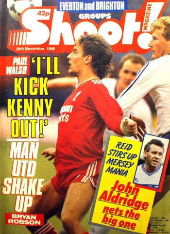 Paul Walsh on the cover of Shoot!