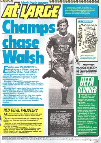 1987 - 26 September- Shoot!