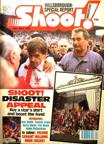 Kenny Dalglish on the cover of Shoot!
