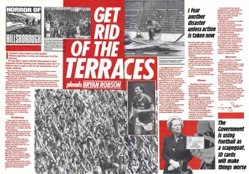 Get rid of the terraces!