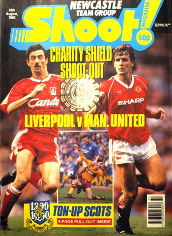 Ian Rush on the cover of Shoot!