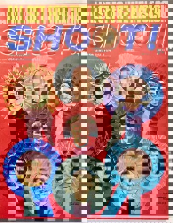 Emlyn Hughes on cover of Shoot - August 1970