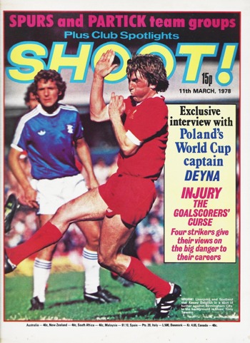 Kenny Dalglish On Cover Of Shoot