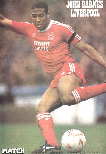 Match poster of Barnes in 1988