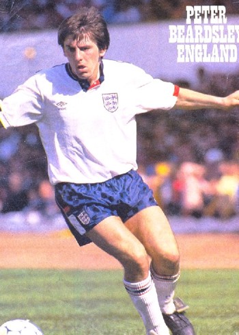 Poster of England's Peter Beardsley