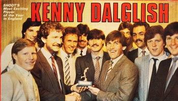 Kenny voted the most exciting player of the year in England in 1983 