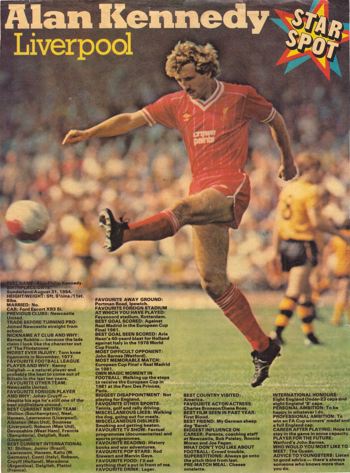 Shoot! Focus on Alan Kennedy - 1983