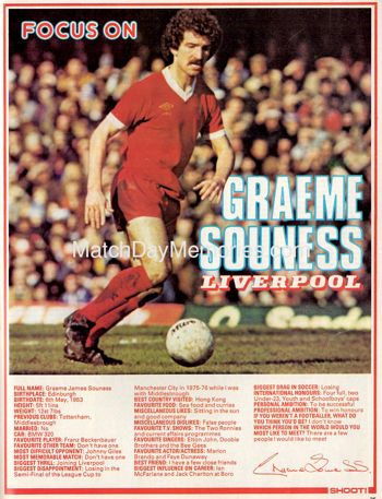 Focus on Graeme Souness