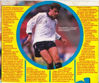 Harkness saves himself - August 1991