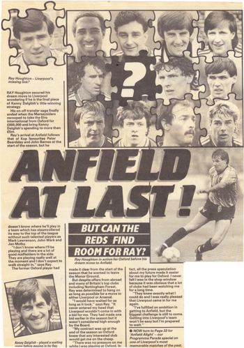 Houghton at Anfield at last!