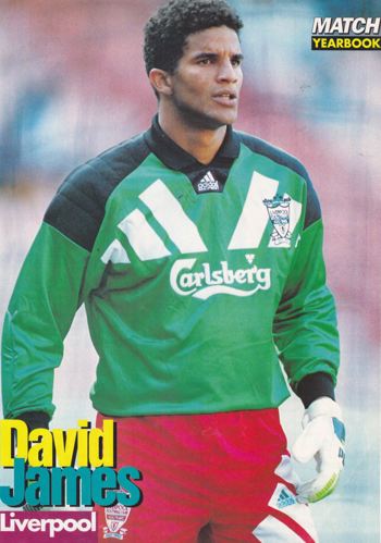 David James poster from Match Yearbook
