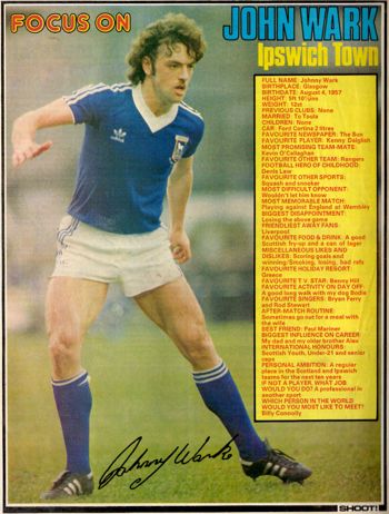Shoot! Focus on Ipswich's John Wark