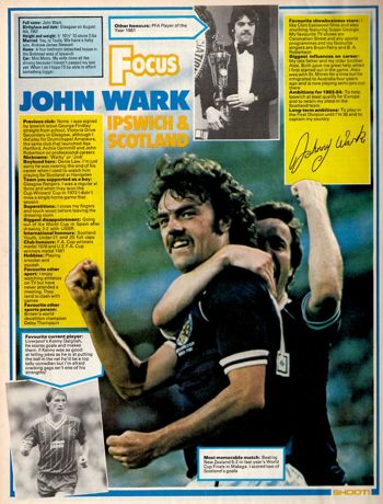 Focus on Scotland's John Wark