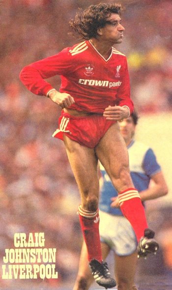 Craig Johnston in action in the 1986 FA Cup final