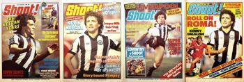Kevin Keegan on the cover of Shoot! as a Newcastle player