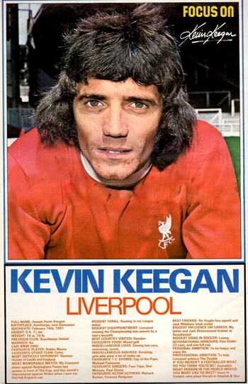Focus on Kevin Keegan
