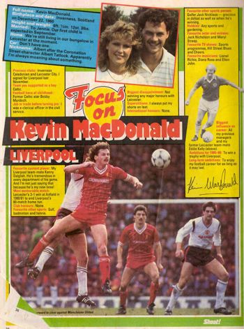 Focus on Kevin MacDonald