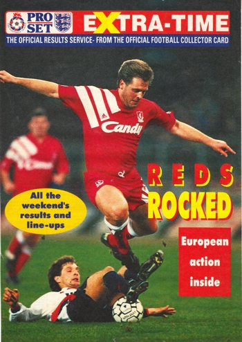 In action against Genoa in March 1992