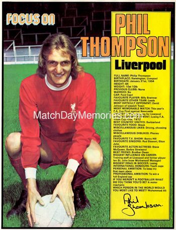 Focus on Phil Thompson