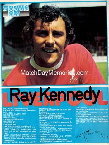 Focus on Ray Kennedy