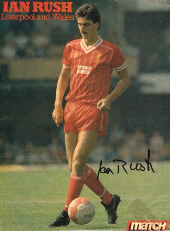 A Match poster of Ian Rush