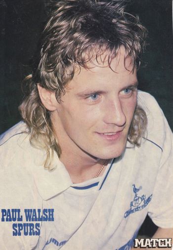 Match poster of Tottenham's Paul Walsh